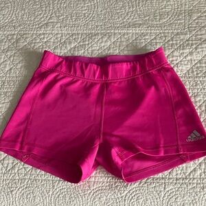 Adidas Bright Pink Workout Shorts